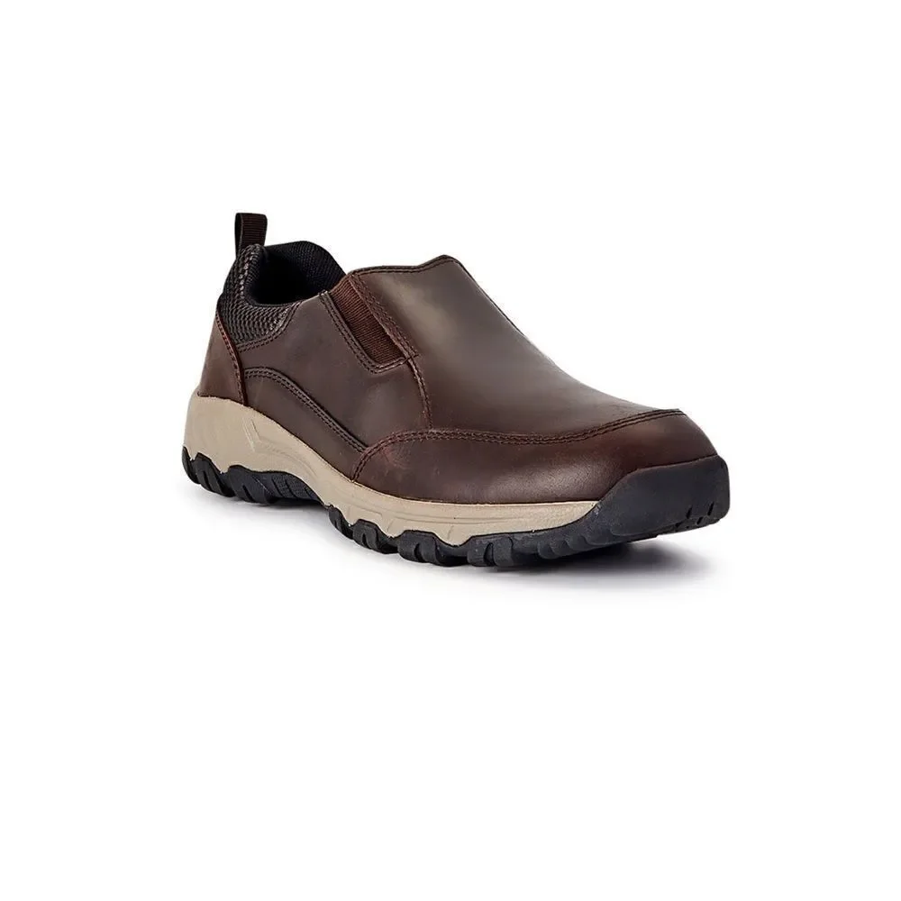 George Men's Trent Rugged Casual Slip-On Shoes size 8 || genuine leather